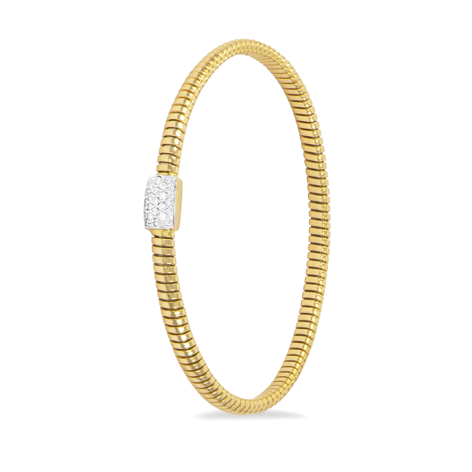 Gokeey 7 braccialetti in oro da donna, in vero oro 14 carati, delicati strati cubani a maglie cubane, braccialetti Herribone carini impilabili set di braccialetti a catena d'oro per donne gioielli